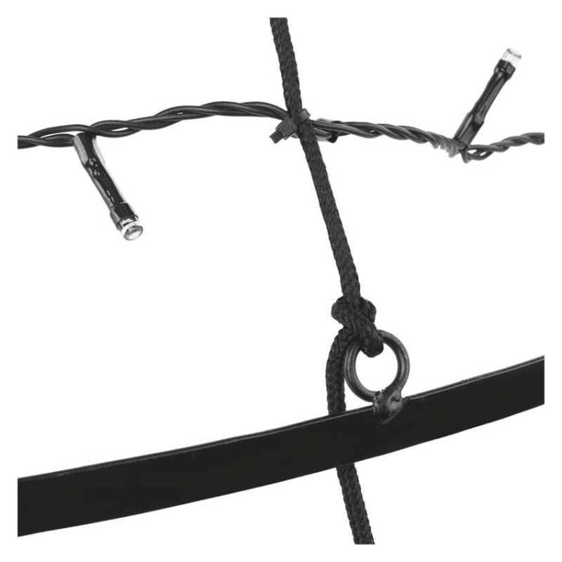 LED svietiaci stromček, 180 cm, vonk. a vnút., teplá biela 6