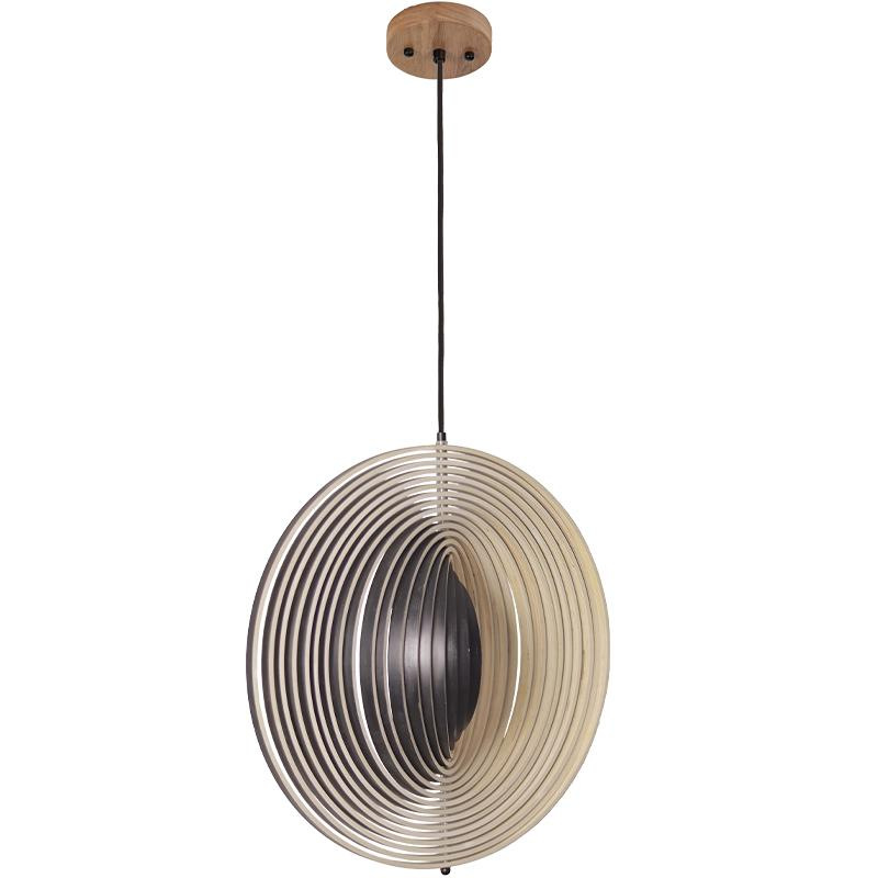 Závesné svietidlo z masívneho dreva E27 / 590 - WRE073 3