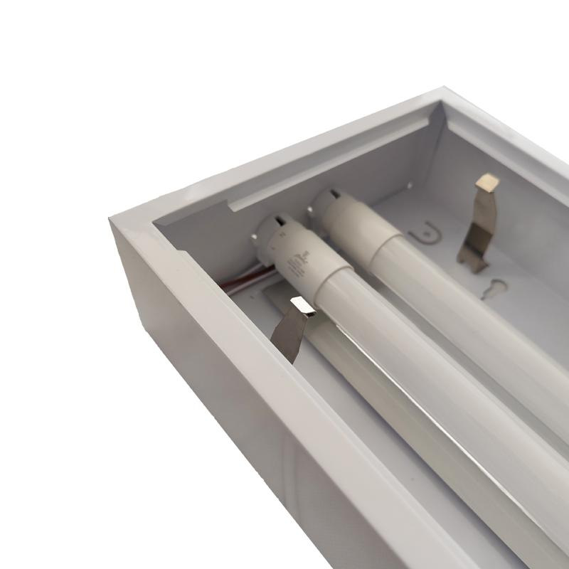 Biele žiarivkové prisadené svietidlo na 2 x T8 ( 120cm LED trubica ) - TL302 8