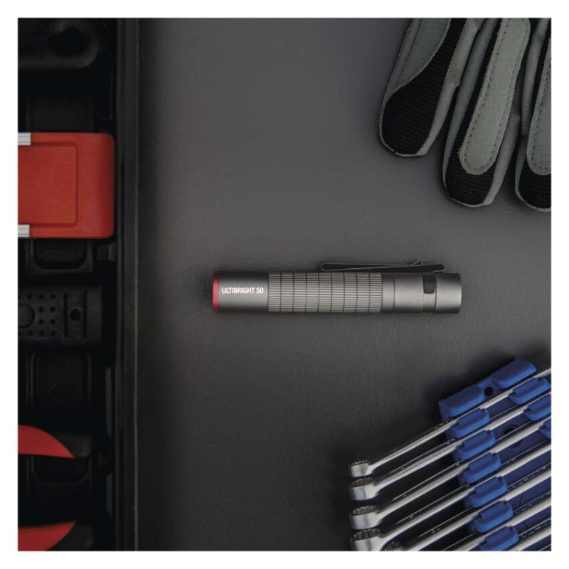 CREE LED kovové svietidlo Ultibright 50, 100lm, 1xAAA 5