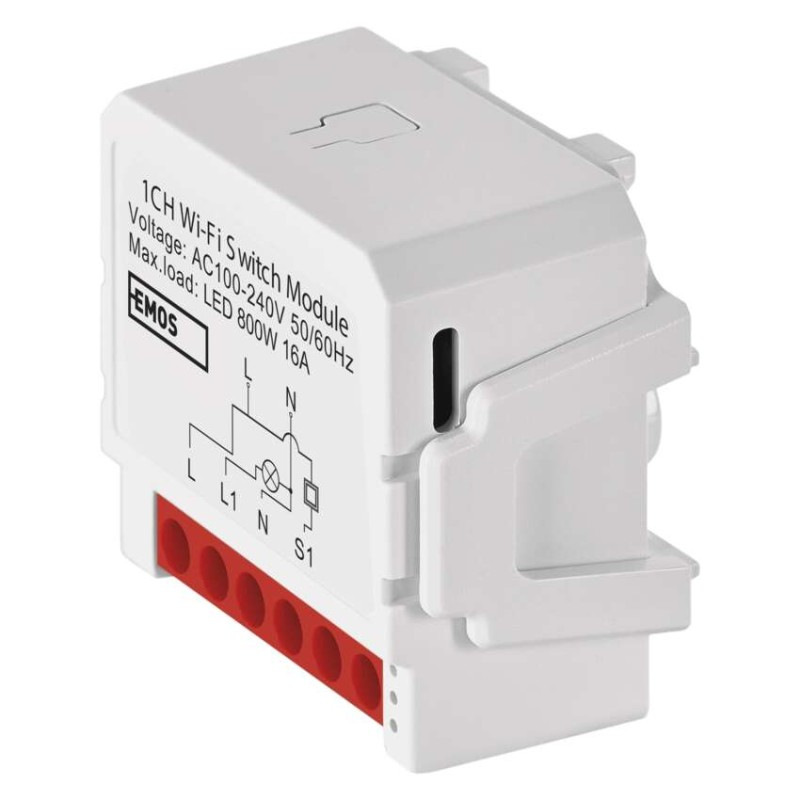 GoSmart spínací modul IP-2201SW, WiFi, 1-kanálový 9
