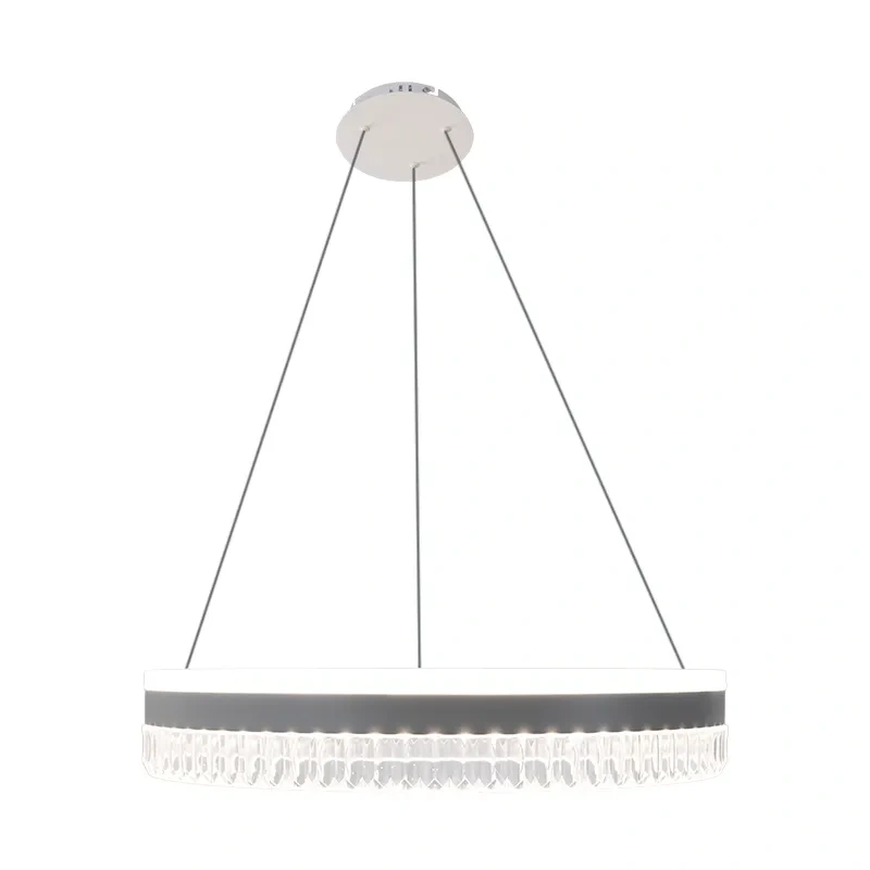 LED luxusné závesné krištáľové svietidlo s diaľkovým ovládačom 80W - TA2302/W 5