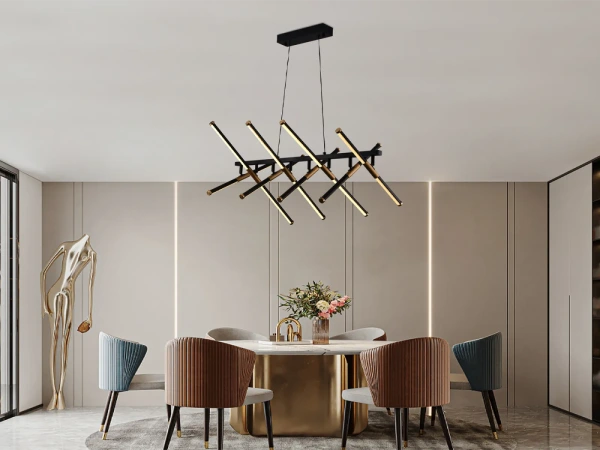 LED visiace svietidlo + diaľkový ovládač 100W - J4357/B 6