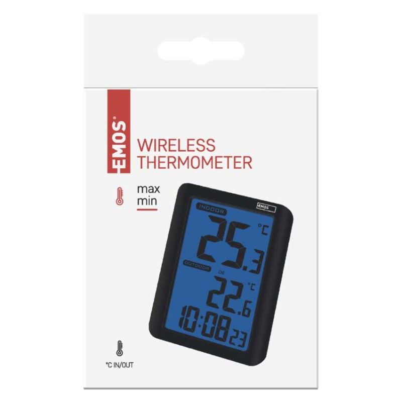Digitálny bezdrôtový teplomer E8636 9