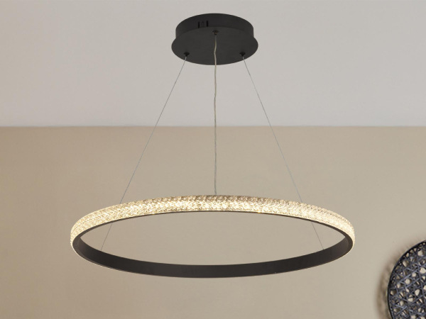 LED závesná lampa na lanku + diaľkový ovládač 40W - J4386/B 5