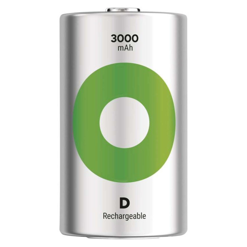 Nabíjacia batéria GP ReCyko 3000 (D) 2 ks 10