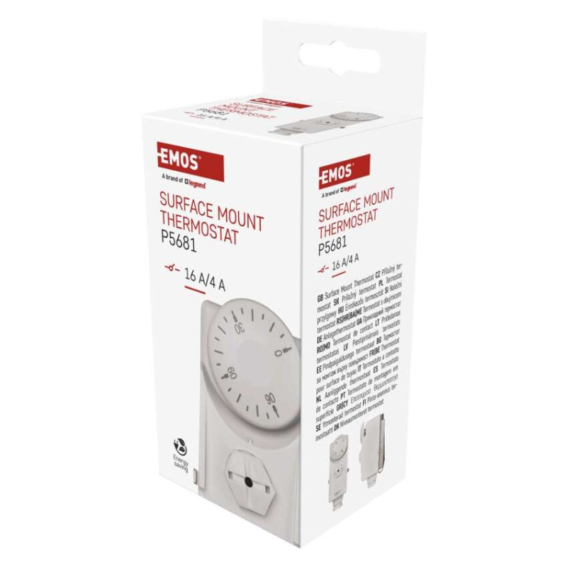 Príložný manuálny termostat P5681 3