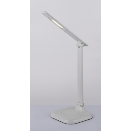 Stolová svietidlo, plast, biela, s adaptérom, nastaviteľná, zmena farby svetla CCT 4000 - 5000 - 600 7