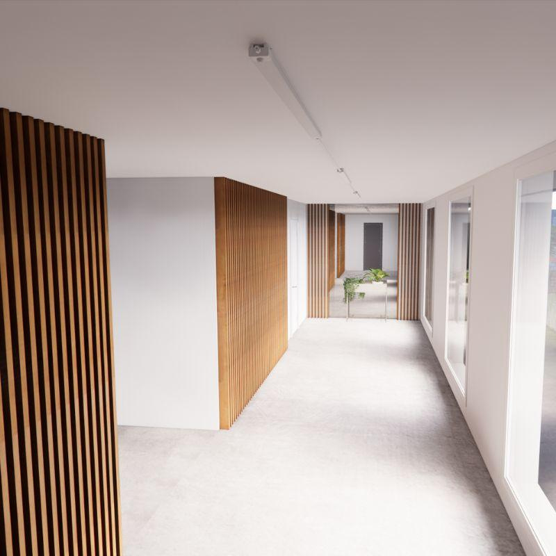 LED technické nadpájacie svietidlo so senzorom 36W / IP65 /1200 / 4000K - LNL322/1S 4