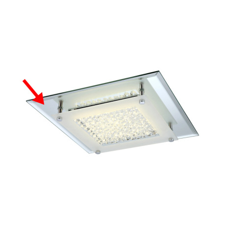 Náhradné sklo pre 49300, zrkadlové