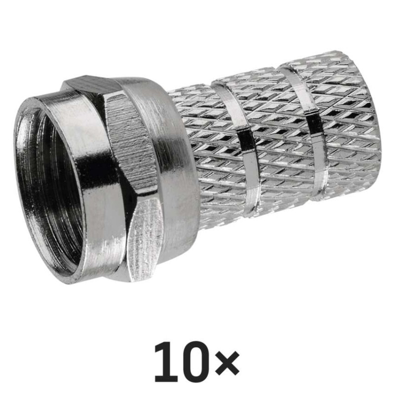 Konektor F vidlica pre koax 3C2V 1