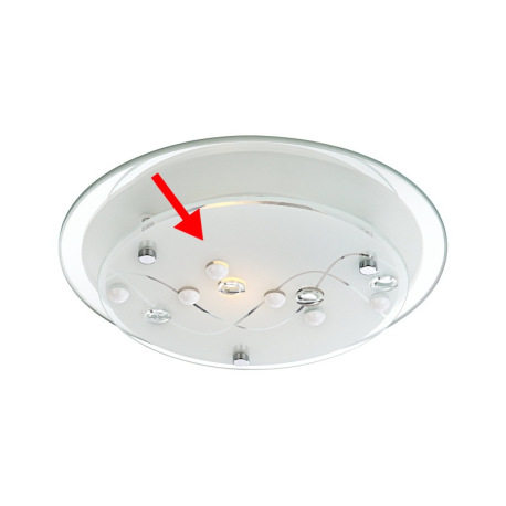 Náhradné sklo pre 48090, so vzorom