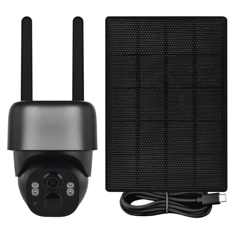 GoSmart Vonkajšia batériová kamera IP-1200G WASP s WiFi a solárnym panelom 14