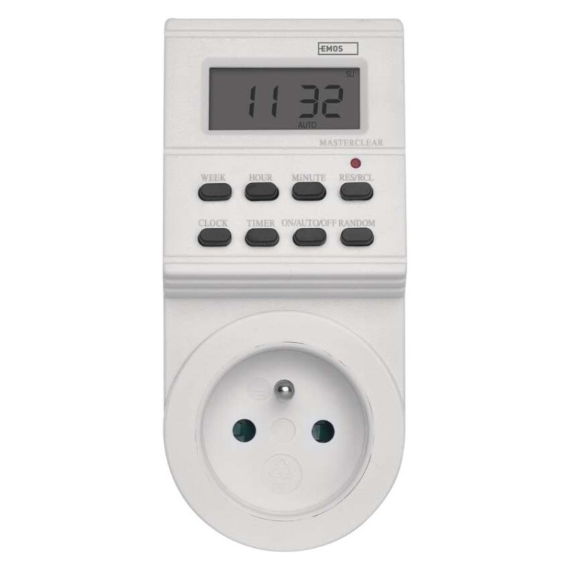 Časovač – digitálna spínacia zásuvka TS-EF1