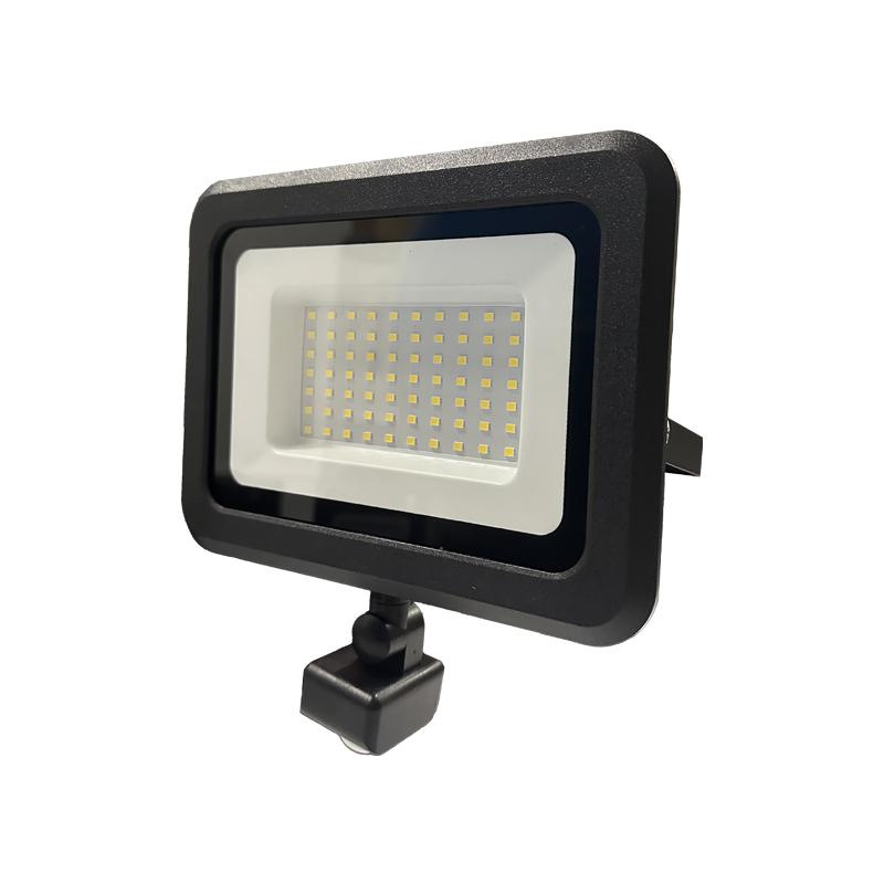 Vonkajší čierny LED reflektor 50W / 4000K - LF0024S 4