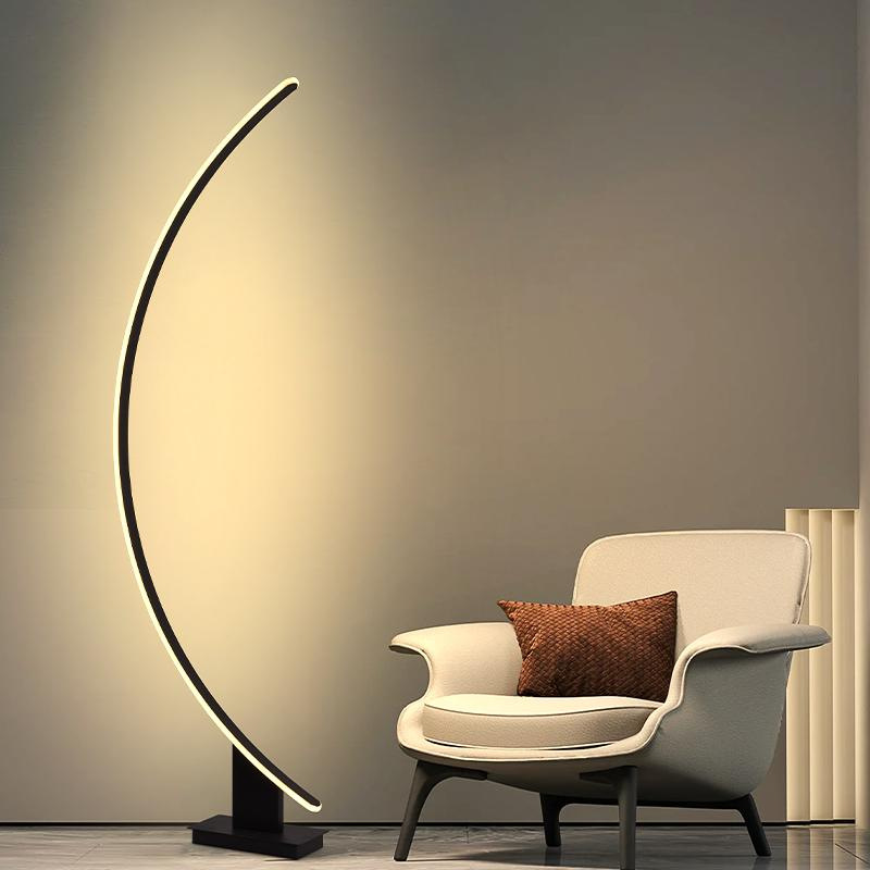 LED dizajnová stojaca lampa 75W - JF2306/B 8