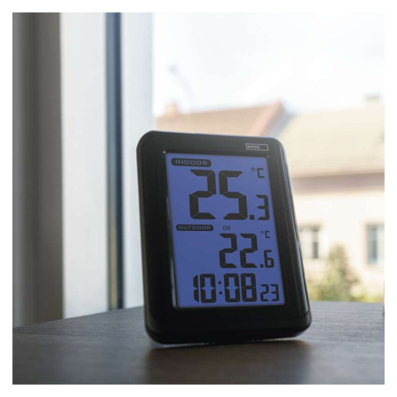 Digitálny bezdrôtový teplomer E8636 4