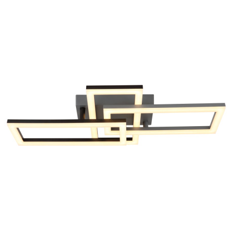 Stropné svietidlo, plast čierny, plast sivý matný, plast biely, polohovateľné, DxŠxV: 614x341x93mm, 3