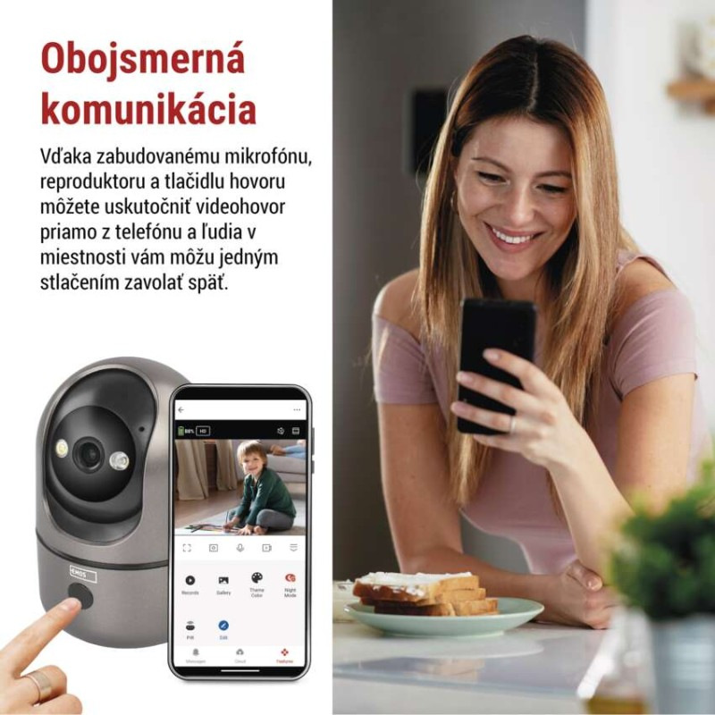 GoSmart Otočná kamera IP-220W s WiFi 4