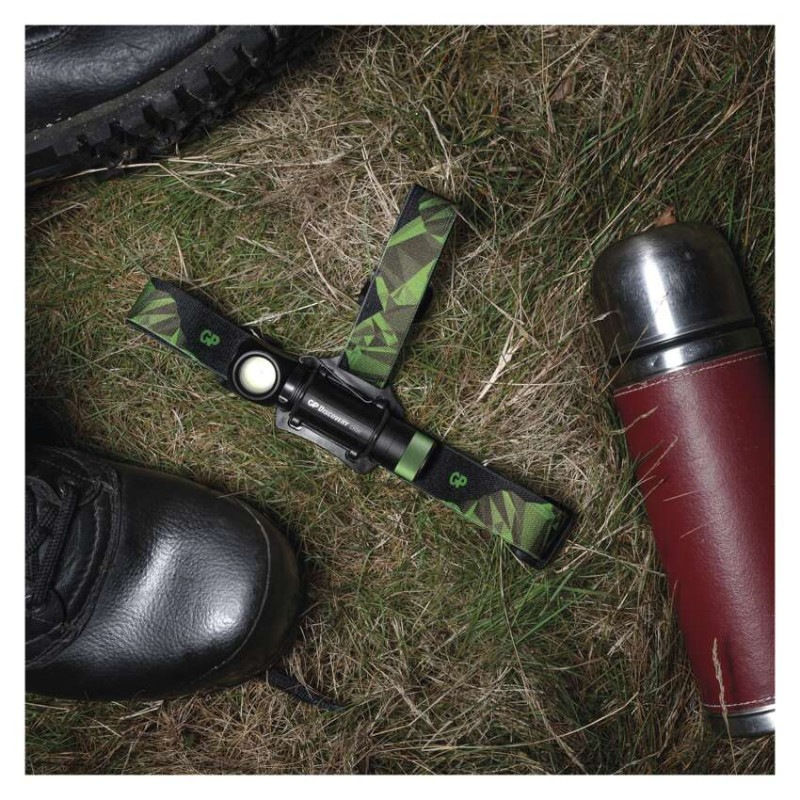 LED nabíjacia čelovka GP Discovery CHR35, 600 lm 3