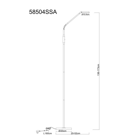 SVIETIDLO 58504SSA 11
