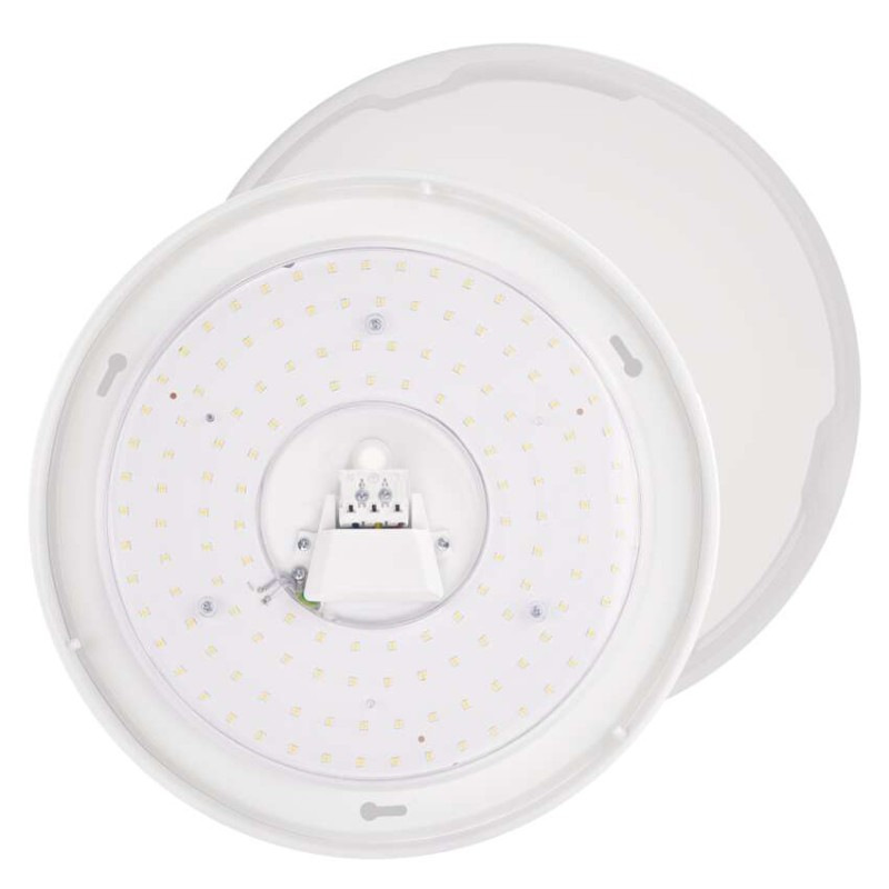 LED stropné svietidlo TIVI, B CLASS, okrúhle biele 8,6W, IP44, Teplá biela 11