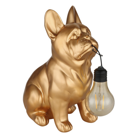 Solárne svietidlo, plast zlatý/čierny/jantár matný, vypínač, batéria súčasťou balenia AA 300mAh 1,2V 12