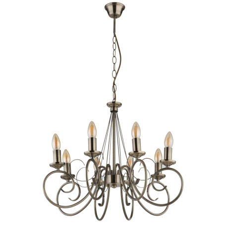 Závesné svietidlo, mosadz, Ø 550, V:1350 bez žiaroviek 8xE14, max. 40W 230V. 3