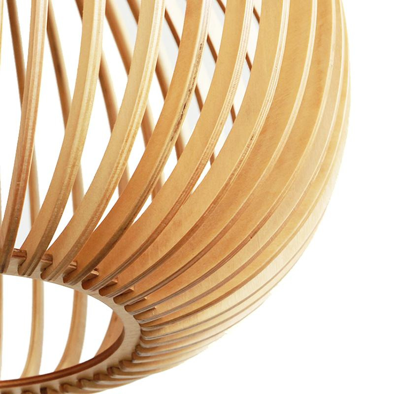 Závesný luster z masívneho dreva E27 / 310 - WRE081 3