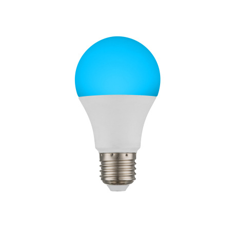 LED žiarovka, hliník, polykarbonát biely, plast biely, stmievateľná, diaľkové ovládanie, zmena farby 5