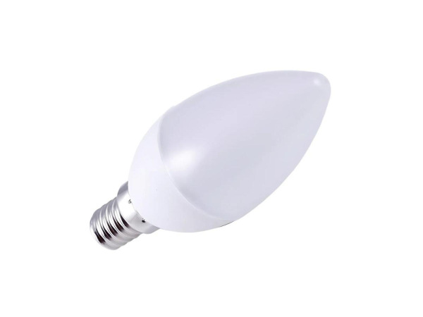 LED žiarovka 5W - C37 / E14 / SMD / 4000K - ZLS722 5