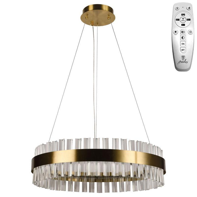 LED krištáľový luster + diaľkový ovládač 50W - J6301/C 3