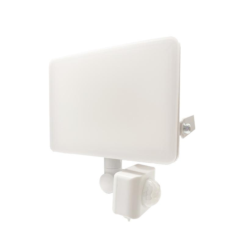 Vonkajší biely LED reflektor so senzorom 20W / 4000K - LF7122S 7