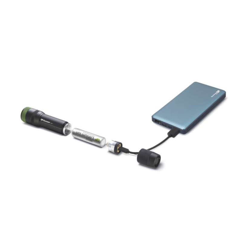 CREE LED nabíj. svietidlo GP CR41, 650 lm, 2600 mAh, fokus 12