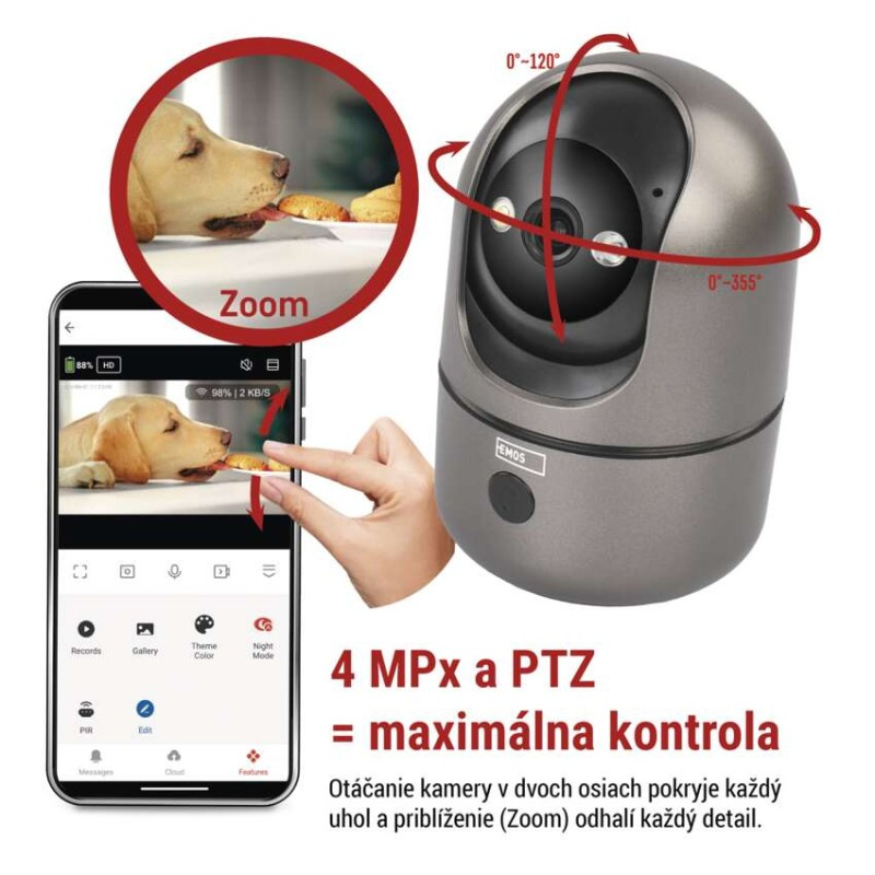 GoSmart Otočná kamera IP-220W s WiFi 1