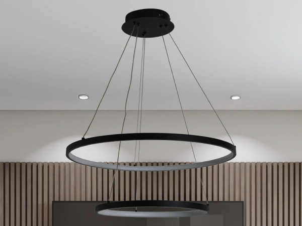 LED visiace svietidlo + diaľkový ovládač 75W - J4307/B