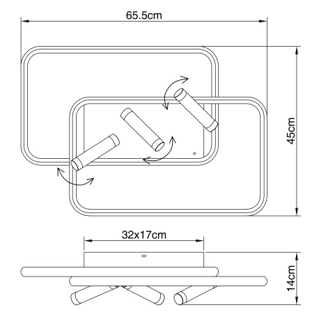 Stropné, kov, hliník čierny,kov zlatý,akryl opál,pamäťová funkcia, nočné svetlo, stmievateľné, diaľ. 13