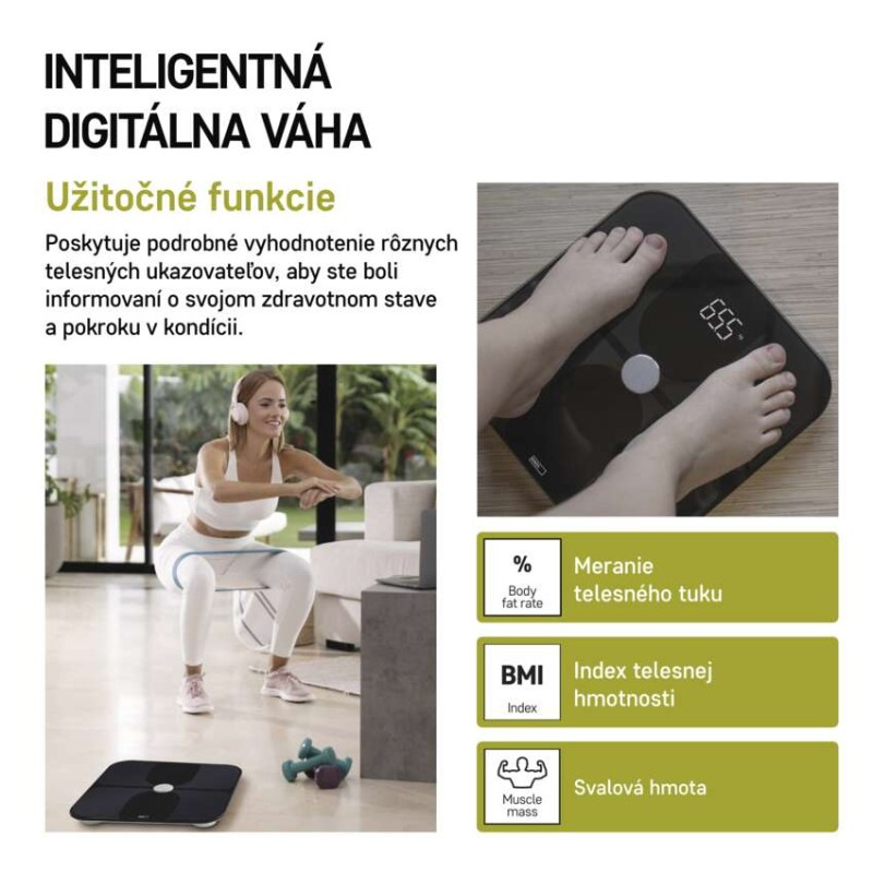 GoSmart Digitálna osobná váha EV112 3
