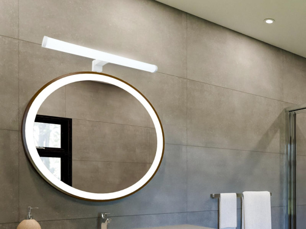 LED kúpeľňové svietidlo 10W / IP44 / 450 / 4000K - LNL7721/WH 7