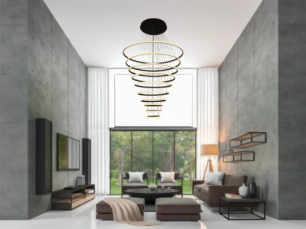 LED závesné svietidlo s diaľkovým ovládačom 365W - J4373/B 7