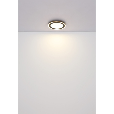 Stropné svietidlo, kov čierny, plast, zrkadlový krištáľový efekt, plast čierny, plast biely, niekoľk 8