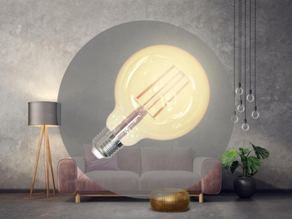 LED žiarovka / filament 12W VINTAGE - G95 / E27 / 2000K - ZLF911DV 3