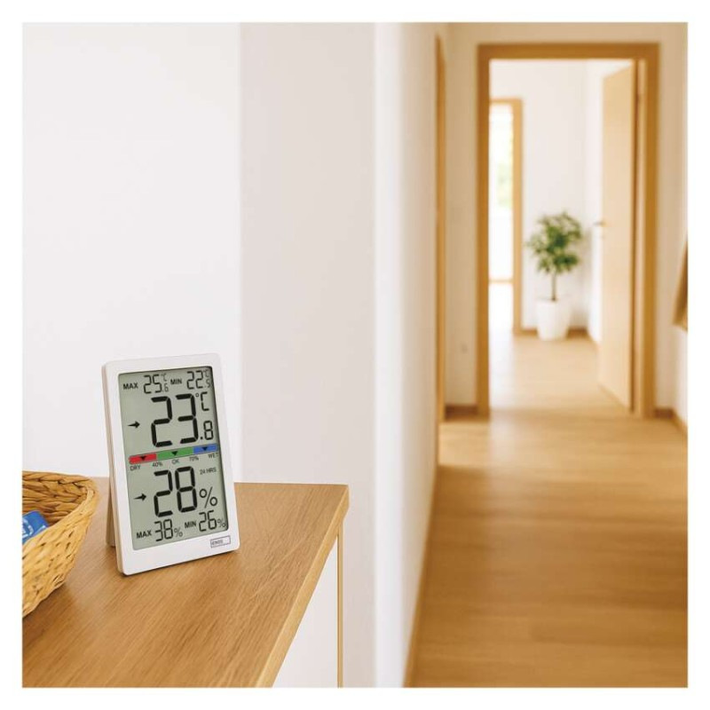 Digitálny teplomer s vlhkomerom E0558 6
