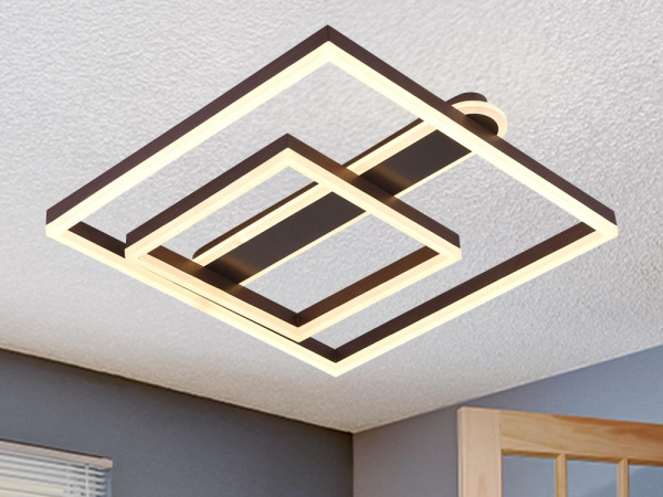 LED stropné svietidlo s diaľkovým ovládačom 95W - J3367/BR 4