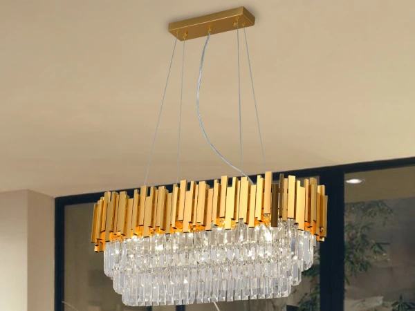 PLAZA krištáľový závesný luster - N2204