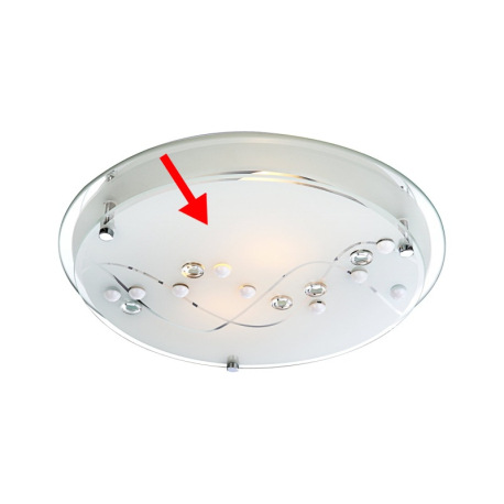 Náhradné sklo pre 48090-2, so vzorom