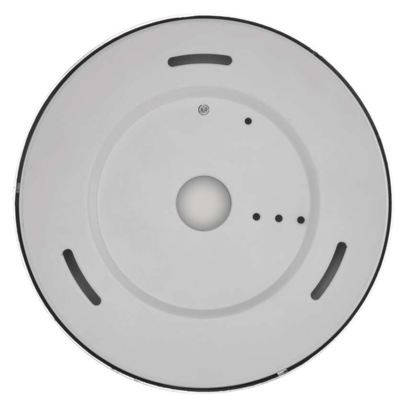 LED prisadené svietidlo, kruhové, biele, 12,5W, CCT 6