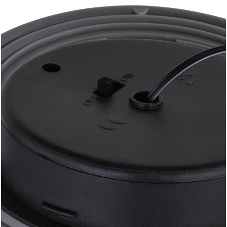 Solárne svietidlo, plast sivý, ratan sivý, lampáš na zavesenie alebo státie, efekt ohňa, IP44, vypín 16