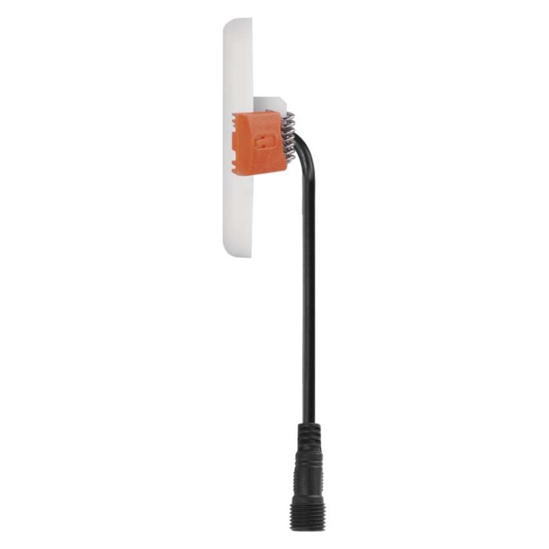 LED panel VIXXO 75×75, štvorcový vstavaný biely, 6W neutr. b.,IP65 1