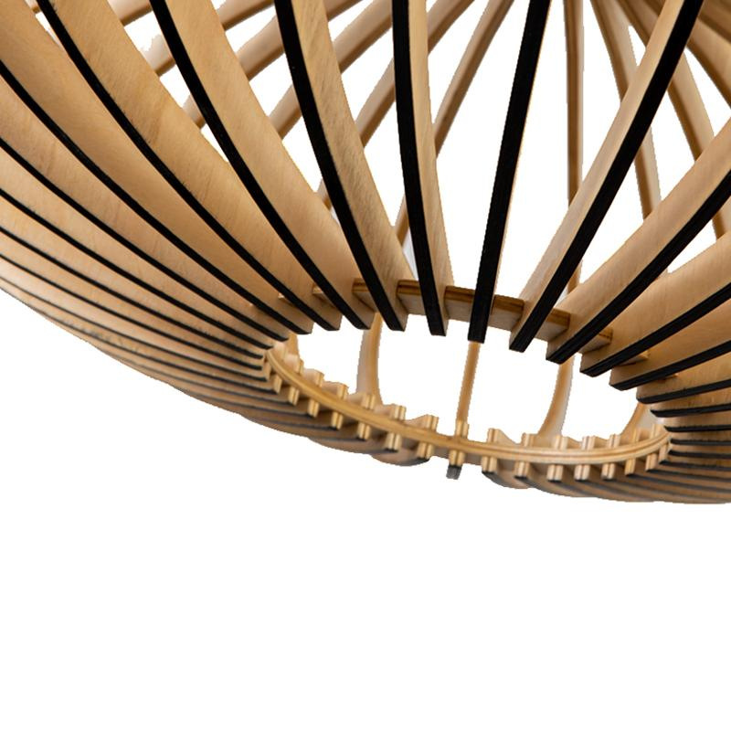 Závesný luster z masívneho dreva E27 / 450 - WRE131 6